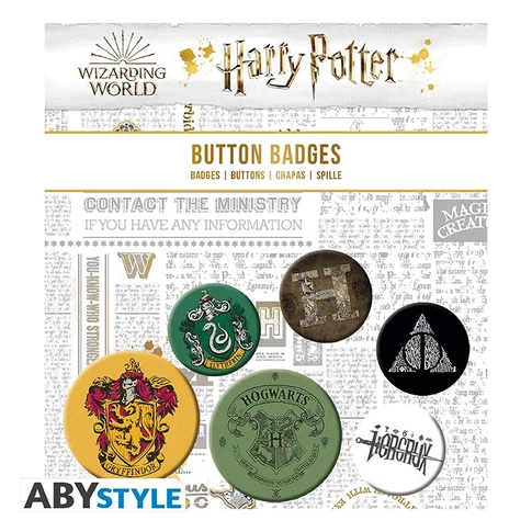Harry Potter kitűző szett 