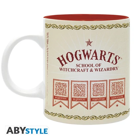 HARRY POTTER - bögre - 320 ml - 4 Houses
