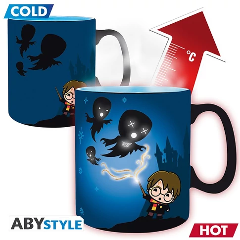 Harry Potter hőre változó bögre 460 ml 