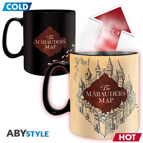 HARRY POTTER - hőre változó bögre- 460 ml - Marauder