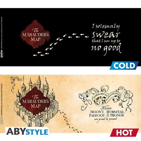 HARRY POTTER - hőre változó bögre- 460 ml - Marauder