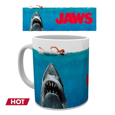 Jaws hőre változó bögre 320 ml 