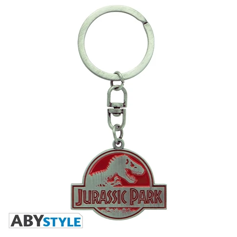 Jurassic Park fém kulcstartó  
