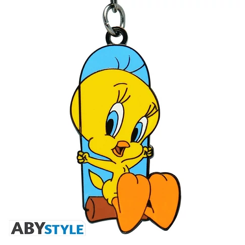 Looney Tunes fém kulcstartó 