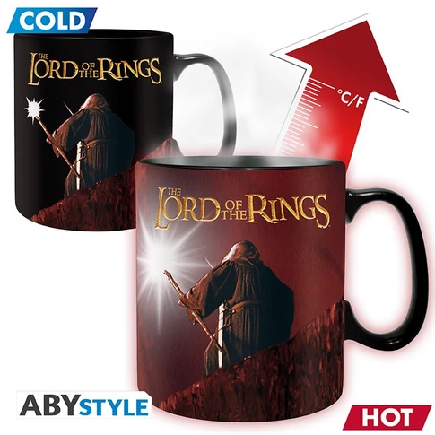 Lord of the Rings hőre változó bögre 460 ml 