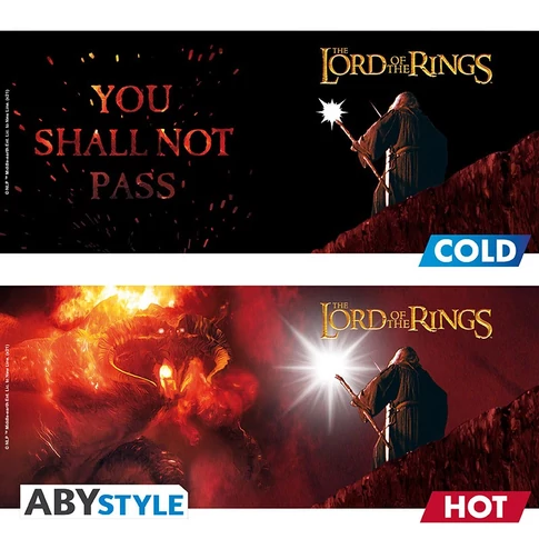 Lord of the Rings hőre változó bögre 460 ml 