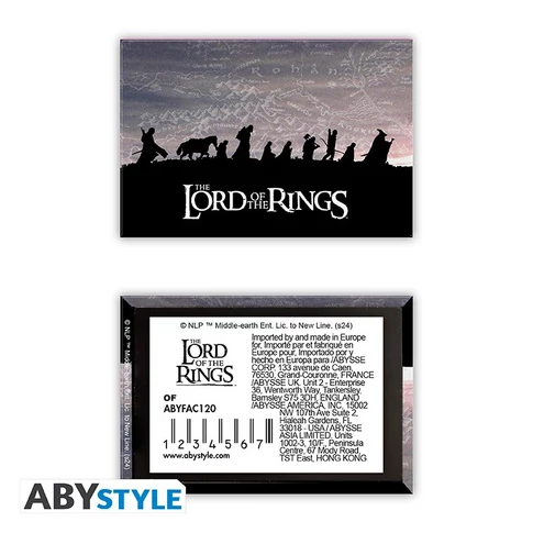 LORD OF THE RINGS - hűtőmágnes - Fellowship of the Ring