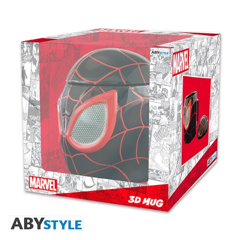 MARVEL - bögre 3D - Spider-Man Miles Morales