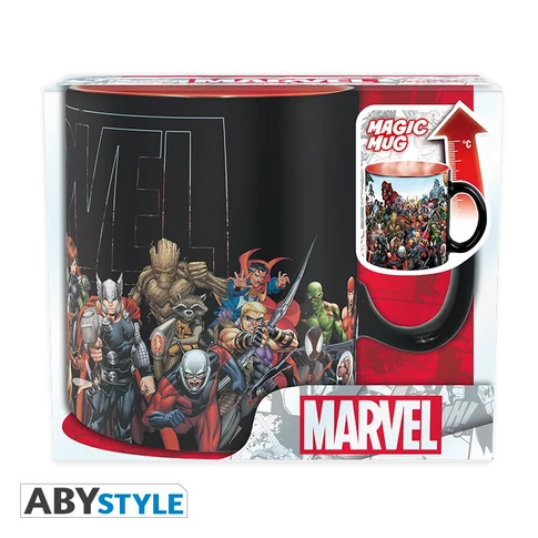 Marvel hőre változó bögre 460 ml 