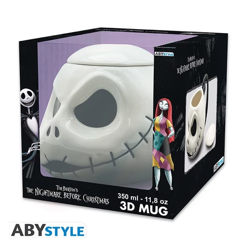 NIGHTMARE BEFORE XMAS 3D bögre - Surprised Jack