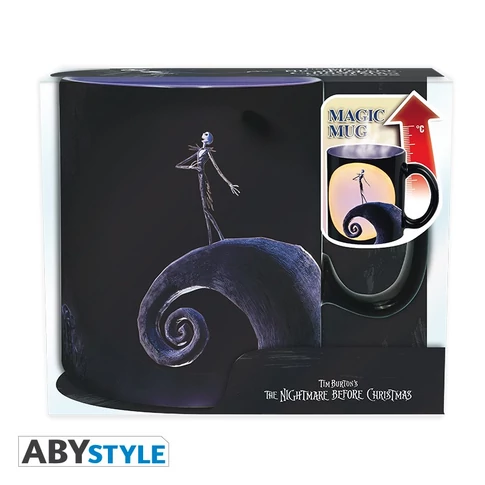 Nightmare Before Christmas hőre változó bögre – Power of Smile