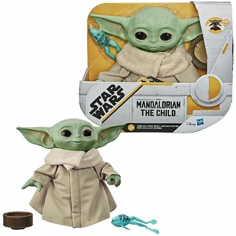 Star Wars Mandalorian Baby Yoda beszélő 21x25cm