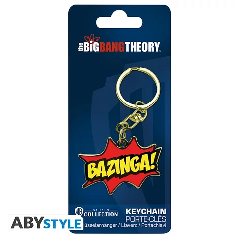 The Big Bang Theory fém kulcstartó 