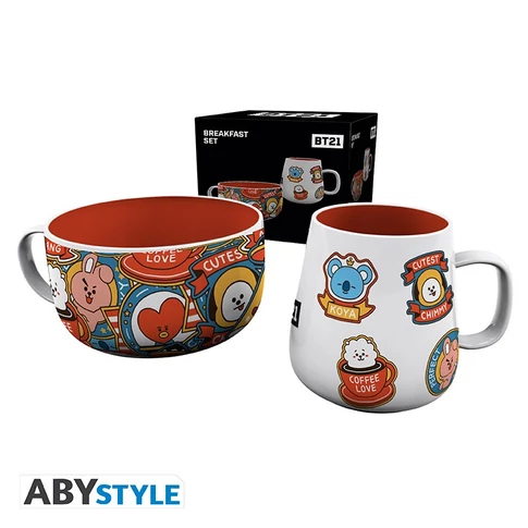 BT21 reggeliző szett  