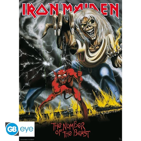 iron maiden set 2 posters chibi 52x38 killers number of the x4 2 – Power of Smile