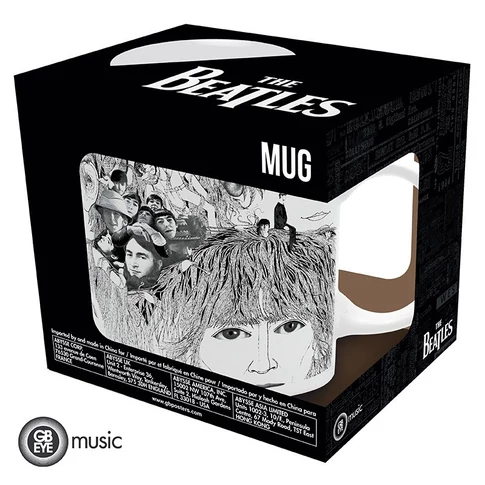 the beatles mug 320 ml revolver subli box x2 4 – Power of Smile