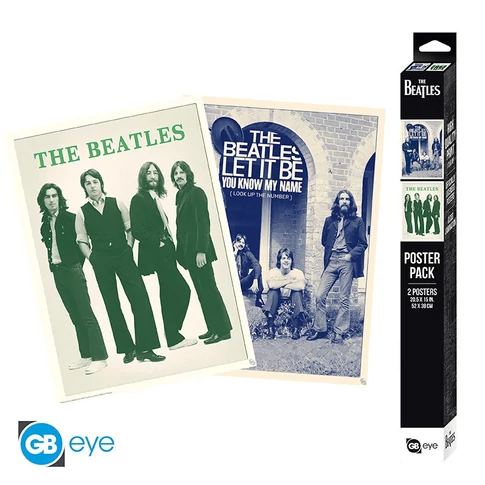 the beatles set 2 posters chibi 52x38 the beatles x4 6 – Power of Smile
