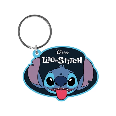 Disney Lilo and Stitch PVC kulcstarto - Stitch fej
