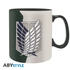 ATTACK ON TITAN - bögre - 460 ml - Emblem