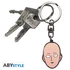 One Punch Man fém kulcstartó 