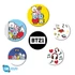 BT21 kitűző szett